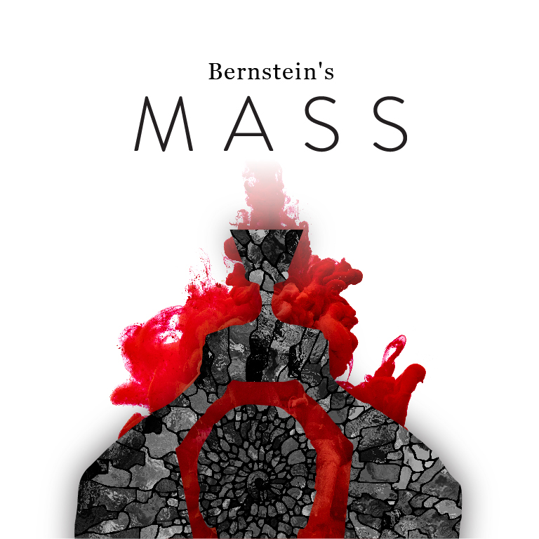 Abstract image with the words Bernstein's Mass appearing.